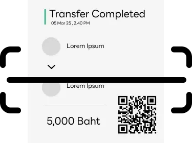 ระบบตรวจสอบสลิปกับข้อมูลธนาคารโดยตรง